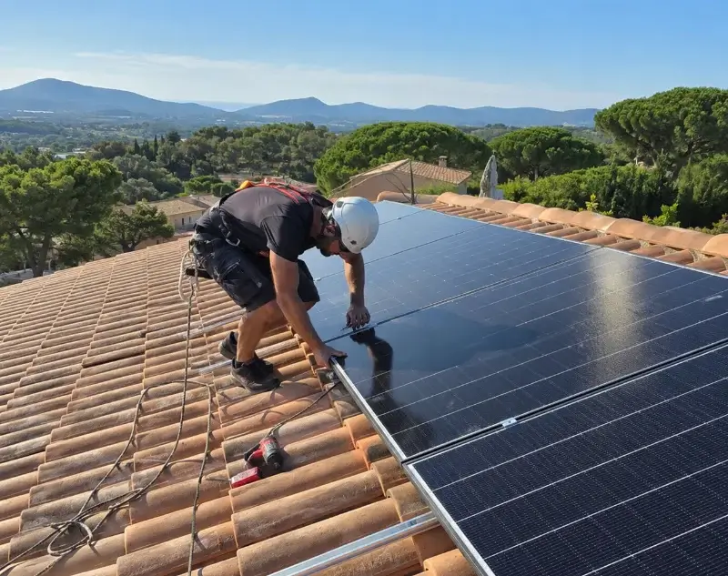 Installateur panneaux solaires Montbolo — pose photovoltaïque sur toiture