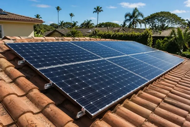 Installation de panneaux solaires à Montbolo